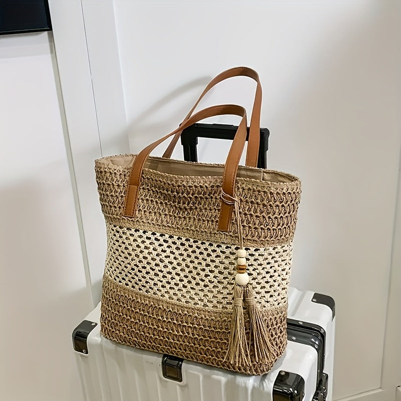 TEMU Vacation Travel Beach Bags, Casual Fashion Handbags, Beach Party Bags, Women's Bags, Tote Bags, Crossbody Bags, Women's Bags, Wallets, Clutch