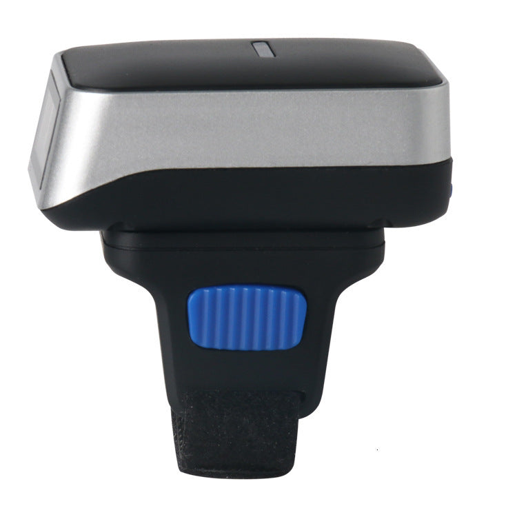 Wearable Scanner Ring Scanner 1D Red Light Wireless Barcode Scanner for Express Delivery and Warehouse 240318