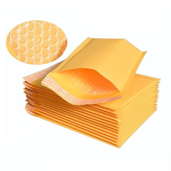 wholesale Kraft Bubble Mailer Padded Shipping Envelopes #0000 4*7 #000 4*8 #000+ 5*8 #00 5*10 #0 6.5*10