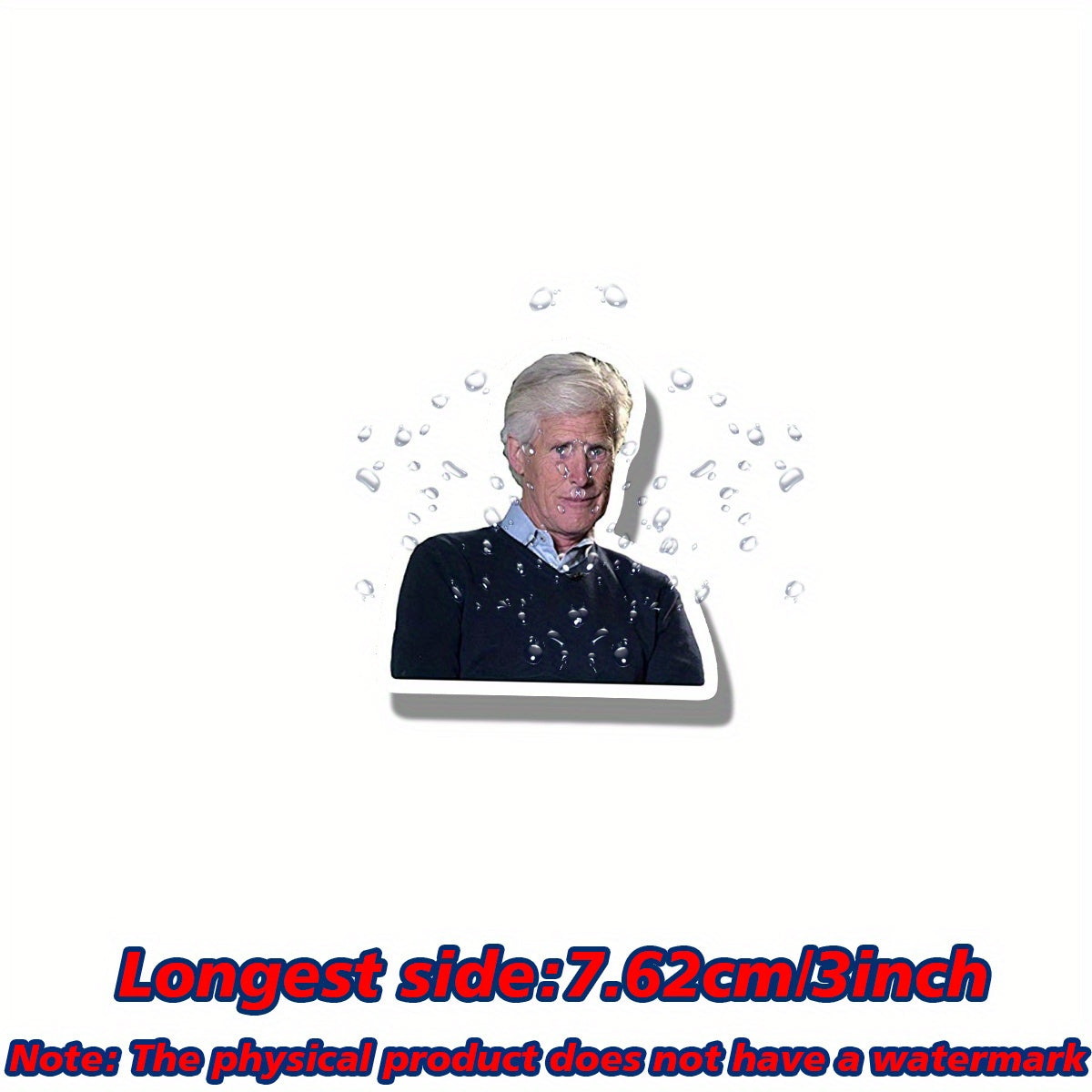 TEMU Dateline Keith Cartoon-style Vinyl Decal Sticker - Self-adhesive Multi-surface Sticker For Cars, Trucks, Laptops, Walls & Cell Phones - Durable