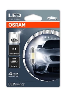 Bulb, interior light OSRAM 6431CW-01B