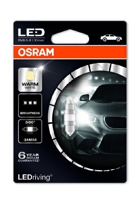 Bulb, interior light OSRAM 6497WW-01B