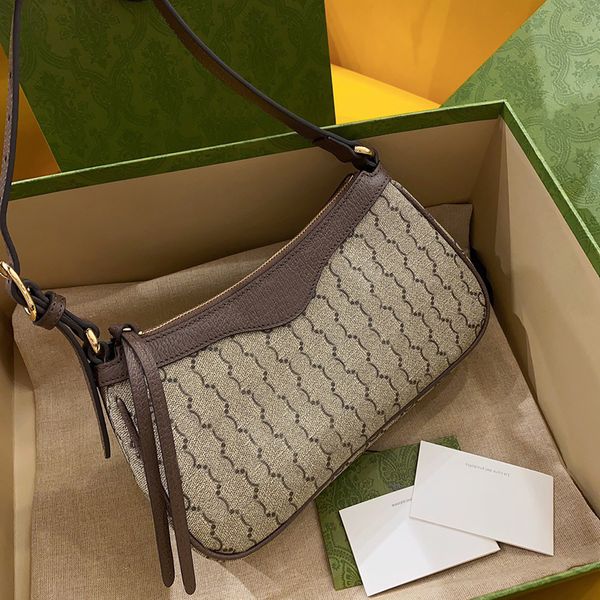 Ophidia Small Handbag 25cm Designer Shoulder Bag 10A Mirror quality Genuine Leather Hobo Bag Lady Underarm Bags 735145 With Box G077