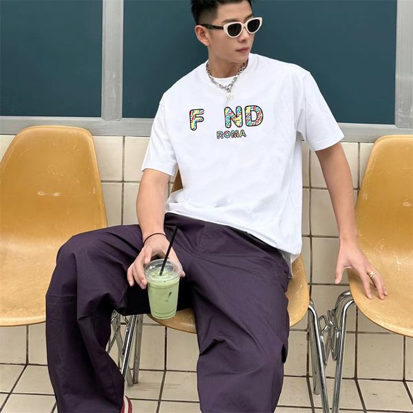 white t shirts for men Designer t shirts Men&#039;s and women&#039;s T-shirts Fen tops Short sleeved casual tops Summer fashion casual shirt