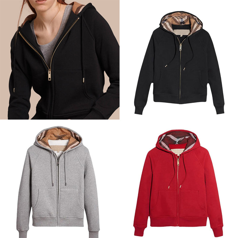 Jackets Womens Coat Fashion Hoodie Puffer British Style Shirt Hooded Hoody Womens Polo Hoodie Zipper Jacket Casual Sweatshirts Tracksuit