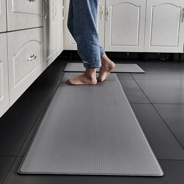 Amazon Thickened Pvc Leather Kitchen Floor Mats Long Strip Waterproof Foot Mats Anti-slip Mats Washable Mats Wholesale