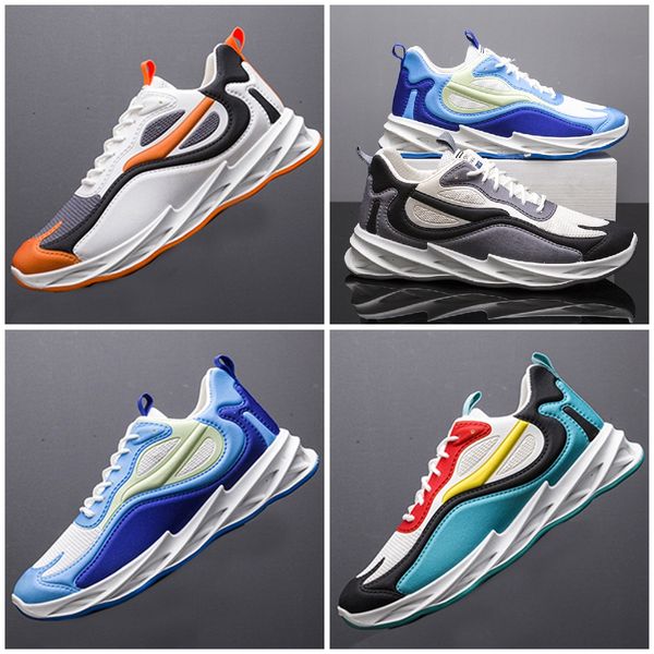 Free Shipping New Mens Running Shoes Triple Black Sneakers Sea Salt White Blue Suede Grey Olive Pink Brown Beige Sail Mens Trainers Outdoor