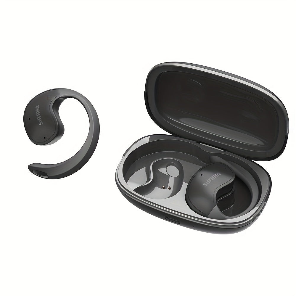 TEMU Wireless Earbuds With Mic, Noise Cancelling, Touch Control Volume, Polymer Battery, Usb Type-c Charging Case - (red, Beige, Black), Stereo