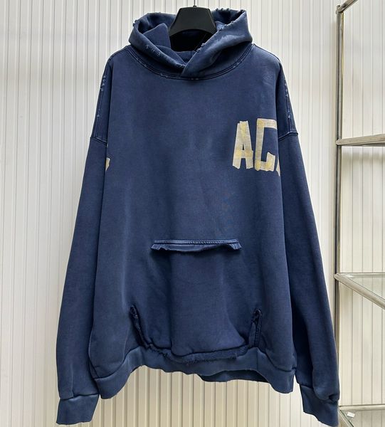 Men&#039;s Plus Size Hoodies & Sweatshirts letter knitted sweater in autumn - winter 2022acquard knitting machine e Custom jnlarged detail c