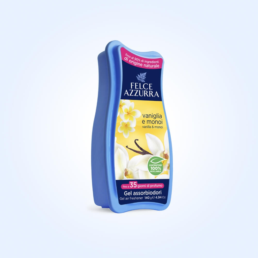 Felce azzurra Vanille- und Monoi-Gel-Raumdeodorant
