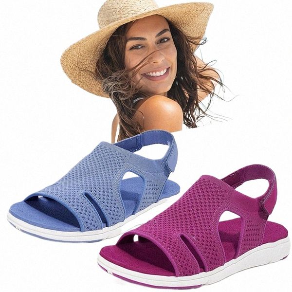 2021 Women Sandals Plus Size 43 Wedges Ladies Sandals Soft Bottom Platform Casual Female Beach Shoes Dropshipping p7zq#