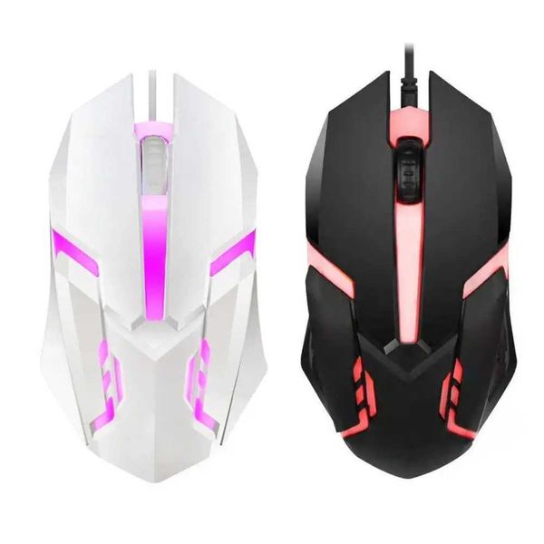 Mice USB wired gaming mouse 1000 DPI 3-button silent Maus backlit professional gaming mouse ergonomic PC laptop mouse CL241230