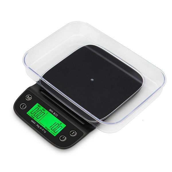 Household Scales LED Scales CoffeeCoffee Jewelry Electronic Scale LCD Digital High Definition Kitchen Scales Precision Household Tools 23042