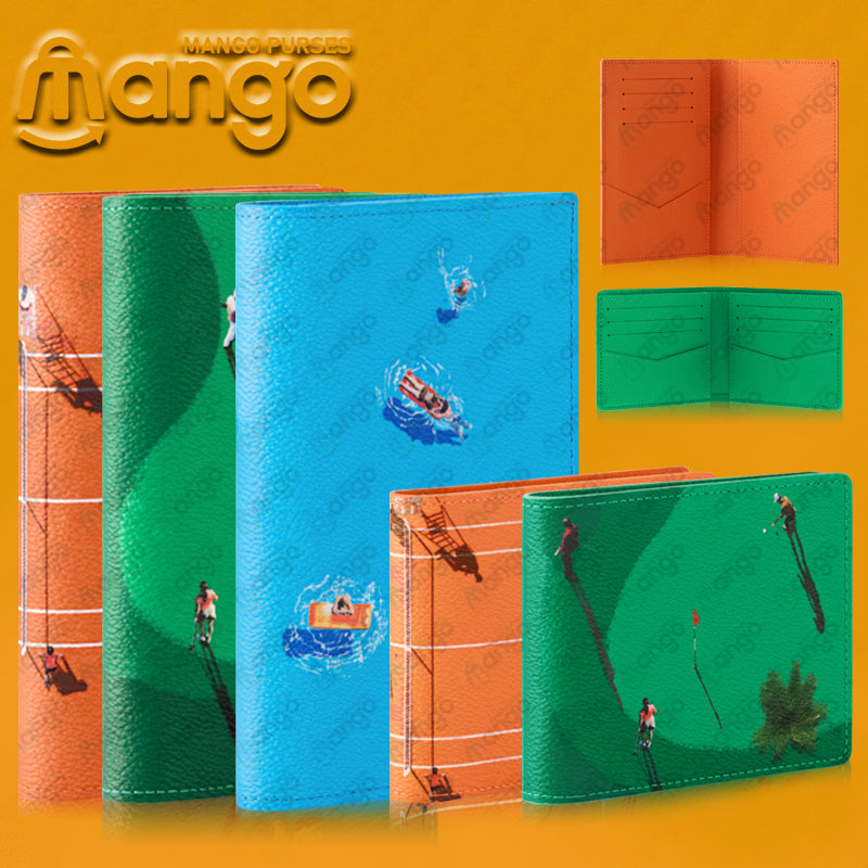 Designer Wallet Card Holder Passport Holder Leather Case Wallet Travel Accessories for Women Men mango89711