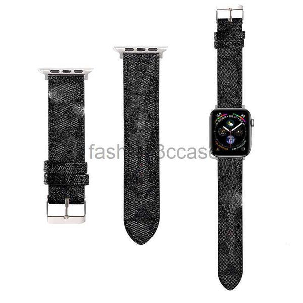 Leather Genuine Cow Watch band For Apple Watch Strap Bands Smartwatch Band Series 1 2 3 4 5 6 7 S1 S2 S3 S4 S5 S6 S7 SE 38MM 40MM 41MM 45MM