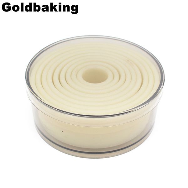Baking Moulds 9 Pieces Round Nylon Cookie Cutter Set 221122