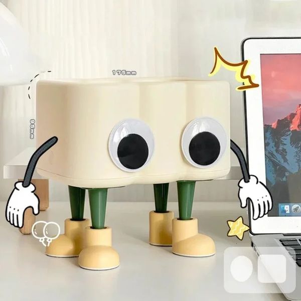 Car Interior Storage Boxcoffee Tableliving Room Desktopcartoon Cute Paper Box Decoration Wall Mounted Creative Paper Box 250103