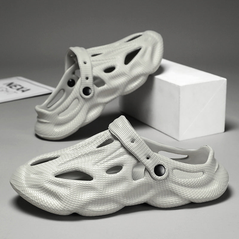 Summer Men Women Slippers Comfortable Outdoor Sandals Clogs Beach Slippers Flip Flops Indoor Home Slides Bathroom Shoes for Men