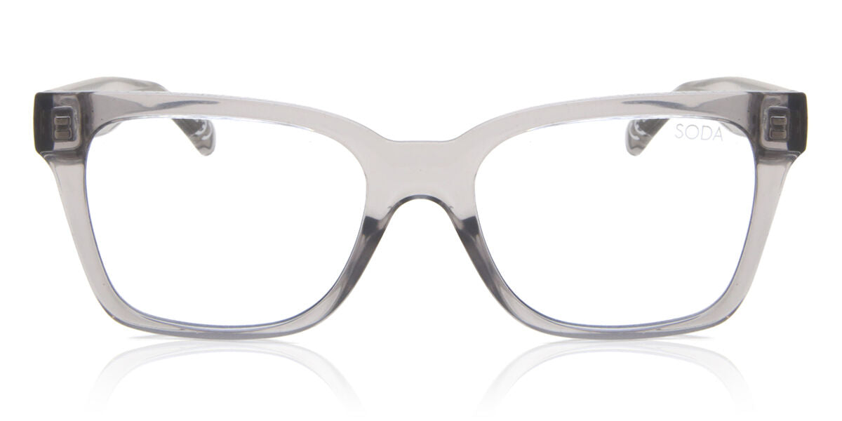 Soda Shades PRINCE Cloud Men's Glasses Clear Size 52 - Free Lenses - Blue Light Block Available