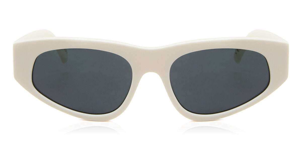 Soda Shades TRIXI Ivory Men's Sunglasses White Size 56