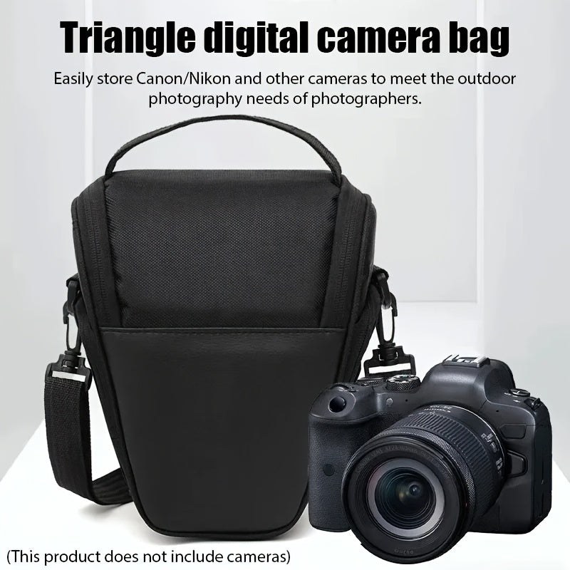 TEMU Dslr Camera Bag, Nylon Shoulder Bag, Photography Equipment Bag, Camera Bag, Mirrorless Camera For