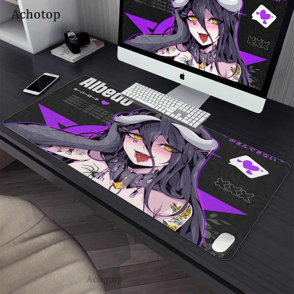 Mouse Pads Wrist Rests Cute Gaming Pad Anime Large Computer Mousepad Speed 900x400MM Overlock Edge Cool Cartoon XXL Keyboard Desk Mice Gamer