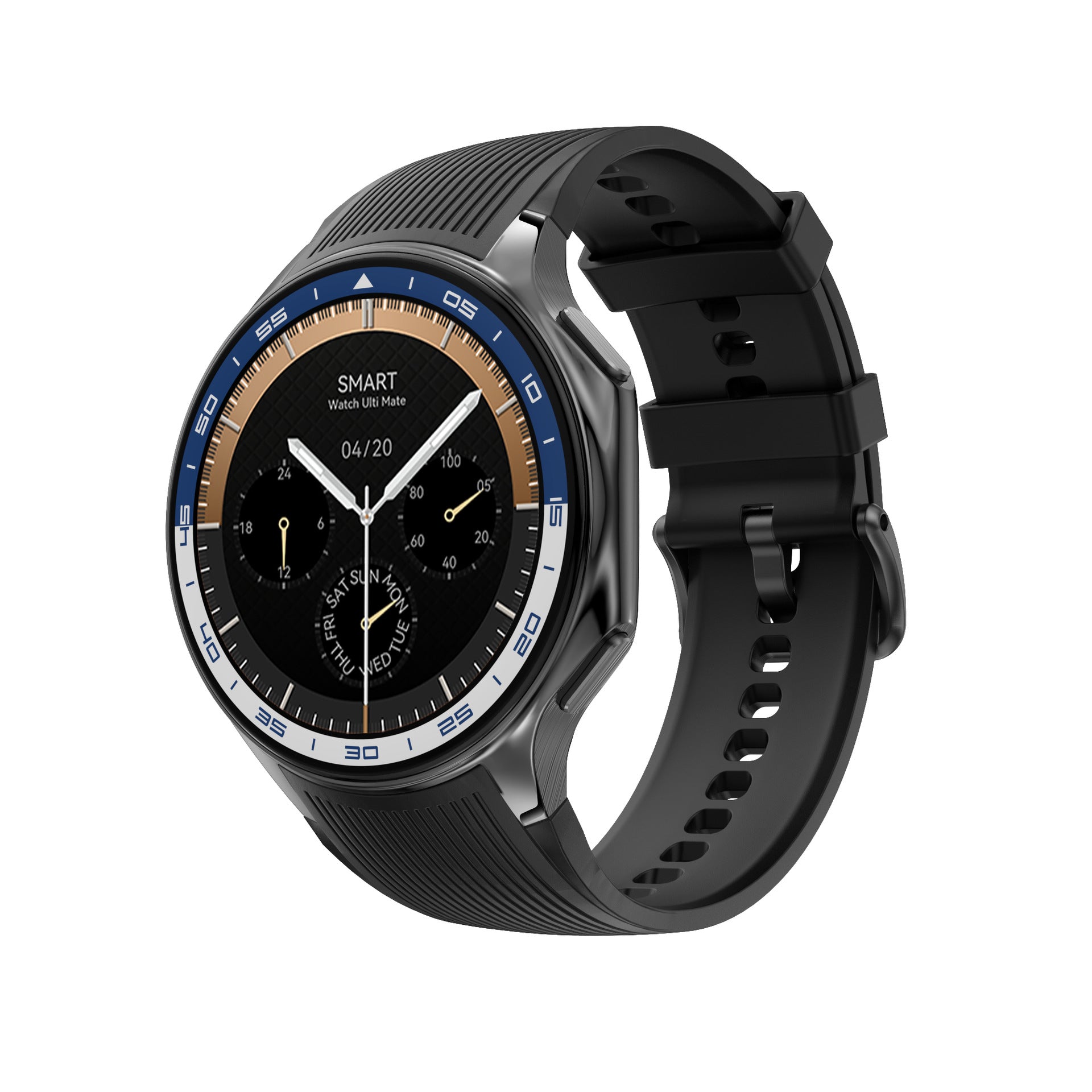 DT Watch X Smartwatch Round Screen Bluetooth Talk AMOLED 3D Surround Vision high memory GPS Track Sport Style