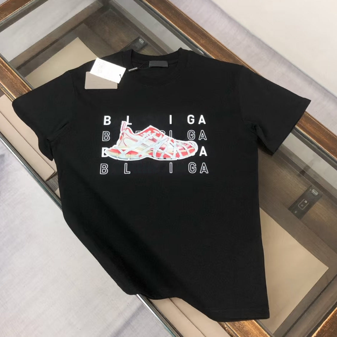 Designer of luxury Men&#039;s T-Shirts Paris fashion brand t shirt Clothing B letter short sleeve cotton Crewneck spring summer tide men and women t