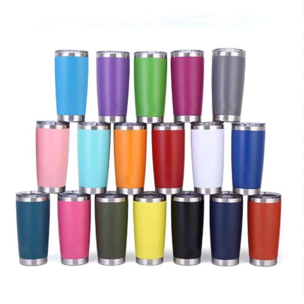 With 20Oz Thermal Mug Drinkware With Lids Stainless Steel Water Bottle Vacuum Insulated Leakproof Beer Cups