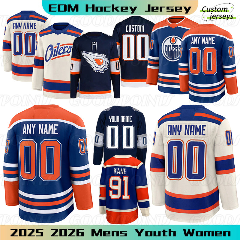 Edmonton hockey Jerseys #97 McDavidS LeonWayne Gretzky #29 Draisaitl Oilers jersey Kulak Evander Kane Fuhr Hyman Viktor Nurse Arvidsson Skinner Coff