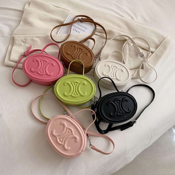 French Fashion Design Small Bag Womens 2023 New Solid Color Mini Crossbody Small Bag Lipstick Change Shoulder Bag