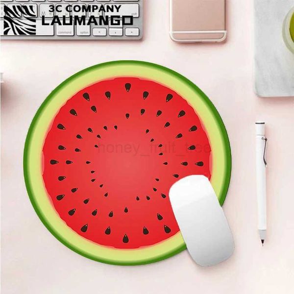 Mouse Pad Anime Mause Round Gaming Laptops Pc Cabinet Cute Mat Fruit Keyboard Kawaii Computer Offices Carpet Gamer Rug Mats DeskM240802