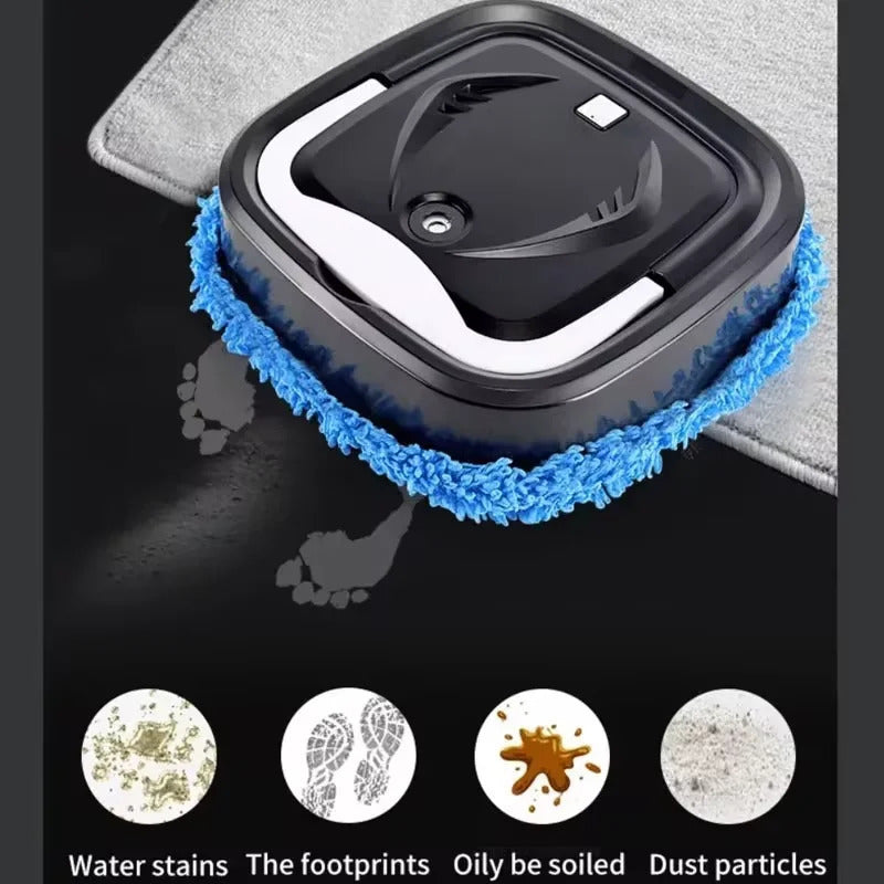 Smart Robot Vacuum Cleaner Rotary Floor Mopping Machine Air Humidifying Spray Dry Wet Sweeping USB Charging Sweeping Robot 241113