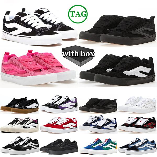 free shipping with box designer Casual canvas Shoes for men womens skate shoes luxury black white bule slip on mens trainers sports sneakers