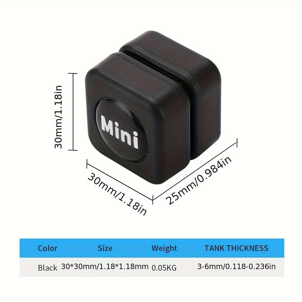 TEMU [popular ] Mini Aquarium Magnetic Glass Cleaner Brush, Floating Algae Scraper With Curve Design, Abs Resin Fish Tank Cleaning Tool, Aquarium