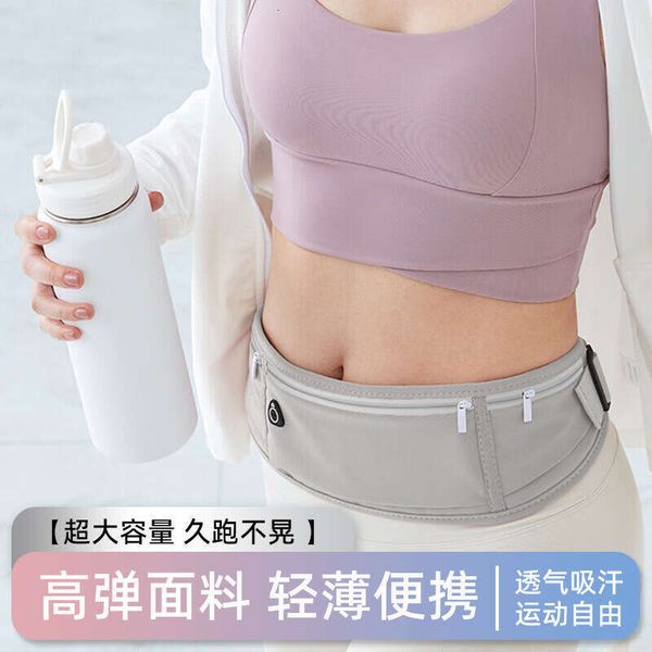 New Elastic Sports Running Phone Men&#039;s And Outdoor Equipment Waterproof Invisible Belt Bag, Women&#039;s Waist Bag