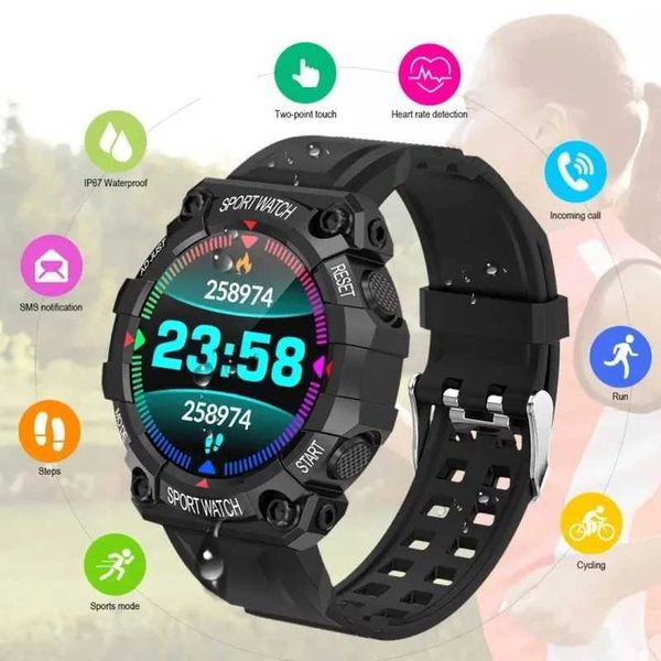 FD68 Smart Watch Men Women Heart Rate Health Monitoring Clock Waterproof Sports Multifunctional Smart Watch Fitness Bracelets M240907