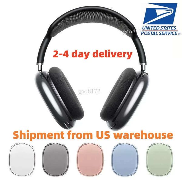for Airpods Max Air Pods Pro2 Maxs Original Quality with ANC Metal Material Headphone Accessories Waterproof Protective Case Protective Head