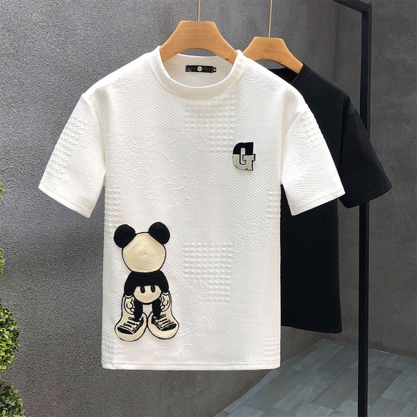 Designer Tide T Shirts Chest Letter Print design tees tops tee shirts for men women gifts men&#039;s t-shirts short sleeve Asian size M-3XL