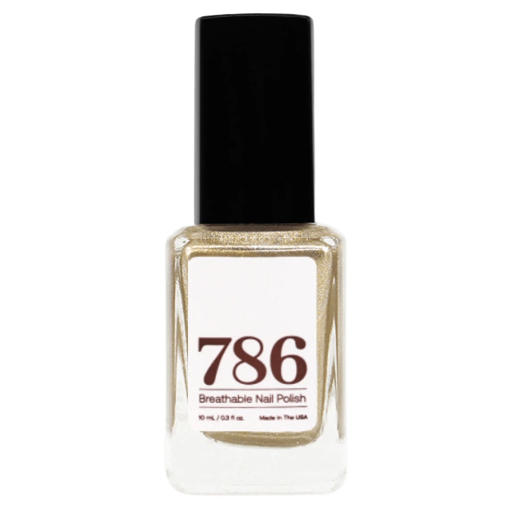 Breathable Nail Polish - Dubai (metallic gold)