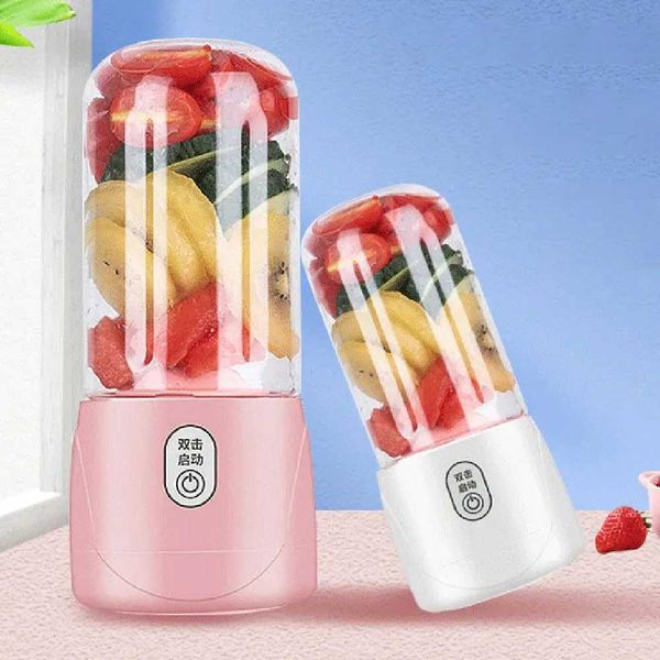 USB Rechargeable Portable Electric Juicer Blending Cup USB Rechargeable Portable Smoothie Fruit Blender Juicer BottleXJ241227