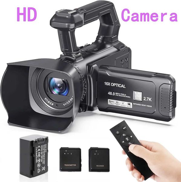 Digital Cameras YouTube Ultra HD Camera Streaming Camera 4.0-inch Touch Screen 16X Digital Zoom 4K Professional Camera 48MP Outdoor video ca
