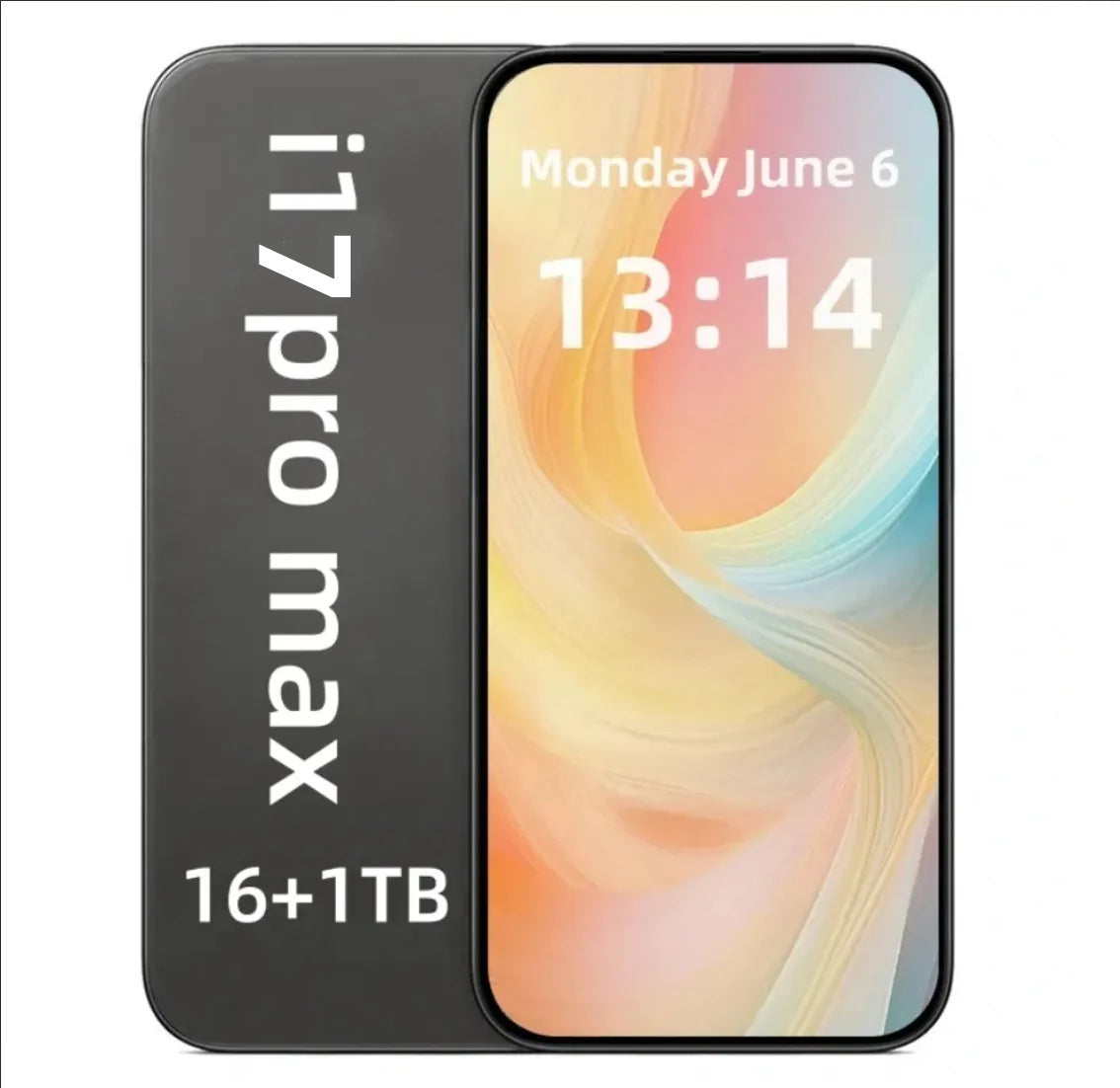 i17Pro Max i16-i15Pro Max Android 16GB+2TB 5G Storage Smartphones Expandable Smart Island built-in AI GPT4 USB-C 3.0 20MP camera