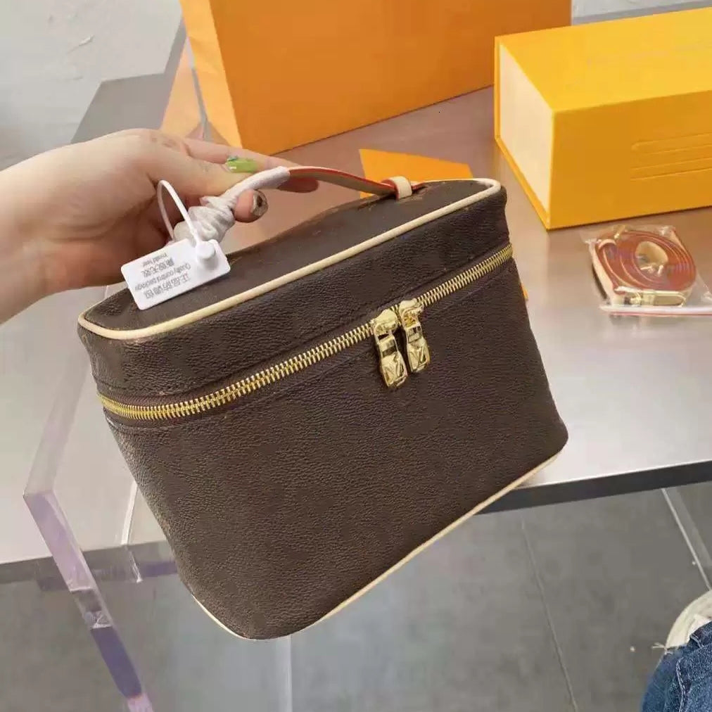 toiletry cosmetic bags designer makeup bag Tote Crossbody Bag lady Shoulder Handbag women travel cases Girls classic pouch wash vanity Mini Purse Be