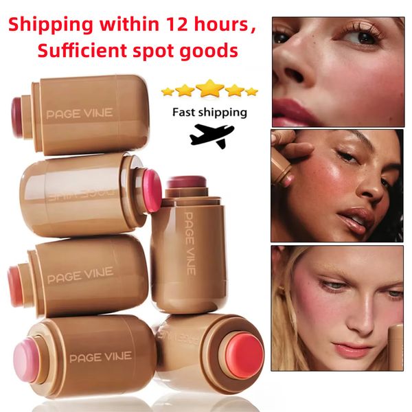 Rhode Pocket Blush 5.3g Face Cheek Makeup Long Lasting Blush Stick Beauty Cosmetics 6 Color Piggy Freckle Toasted Teddy Sleep Girl Juice Box