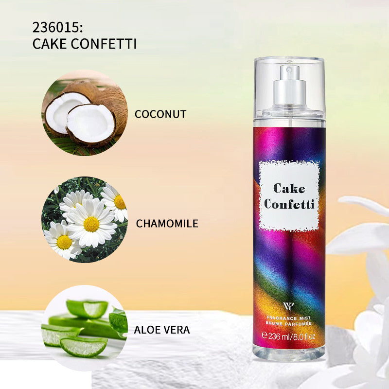 TEMU 4 Model 236ml 's Floral Season Body Spray Perfume For Women - Long-lasting Floral And Fruity Fragrance Bottle Packaging