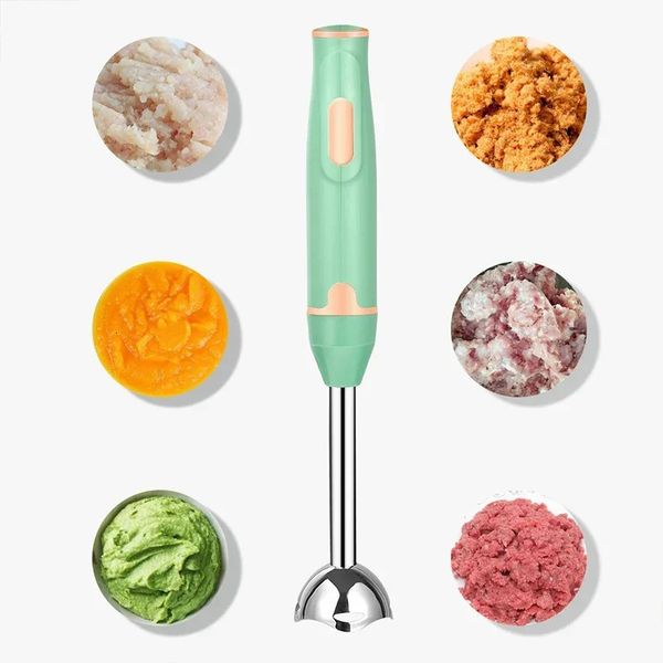 Immersion Hand Stick Blender Electric Food Vegetable Grinder Handheld Mixer for Smoothies Sauces Baby Soups 250107