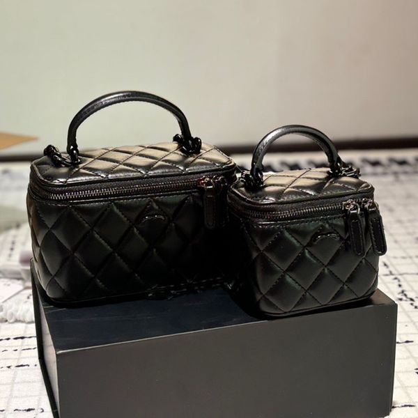 Designer bag Makeup Bag Acrylic chain bag quality leather Crossbody Bag saddle bag luxurys Handbagsl Zipper cosmetic bag Fortune Bag Messeng