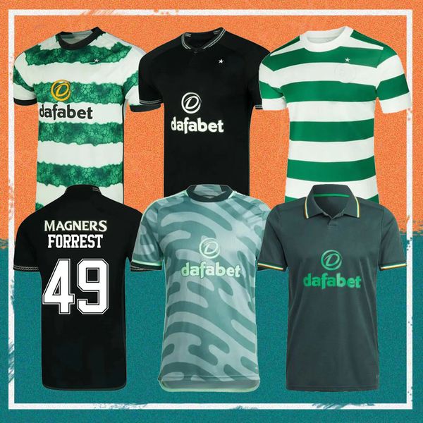 23-24 Celtic AJETI MCCARTHY soccer jerseys 2023 home FORREST MCGREGOR STARFELT 120th KYOGO JOTA ABADA TURNBULL football Shirts uniforms