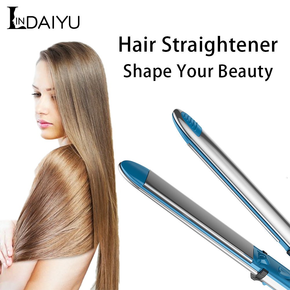 Hair Straighteners LDY 465F Flat Iron Straightener Professional Fast Electric Straightening Curls Styling Tool 110-240v 230317